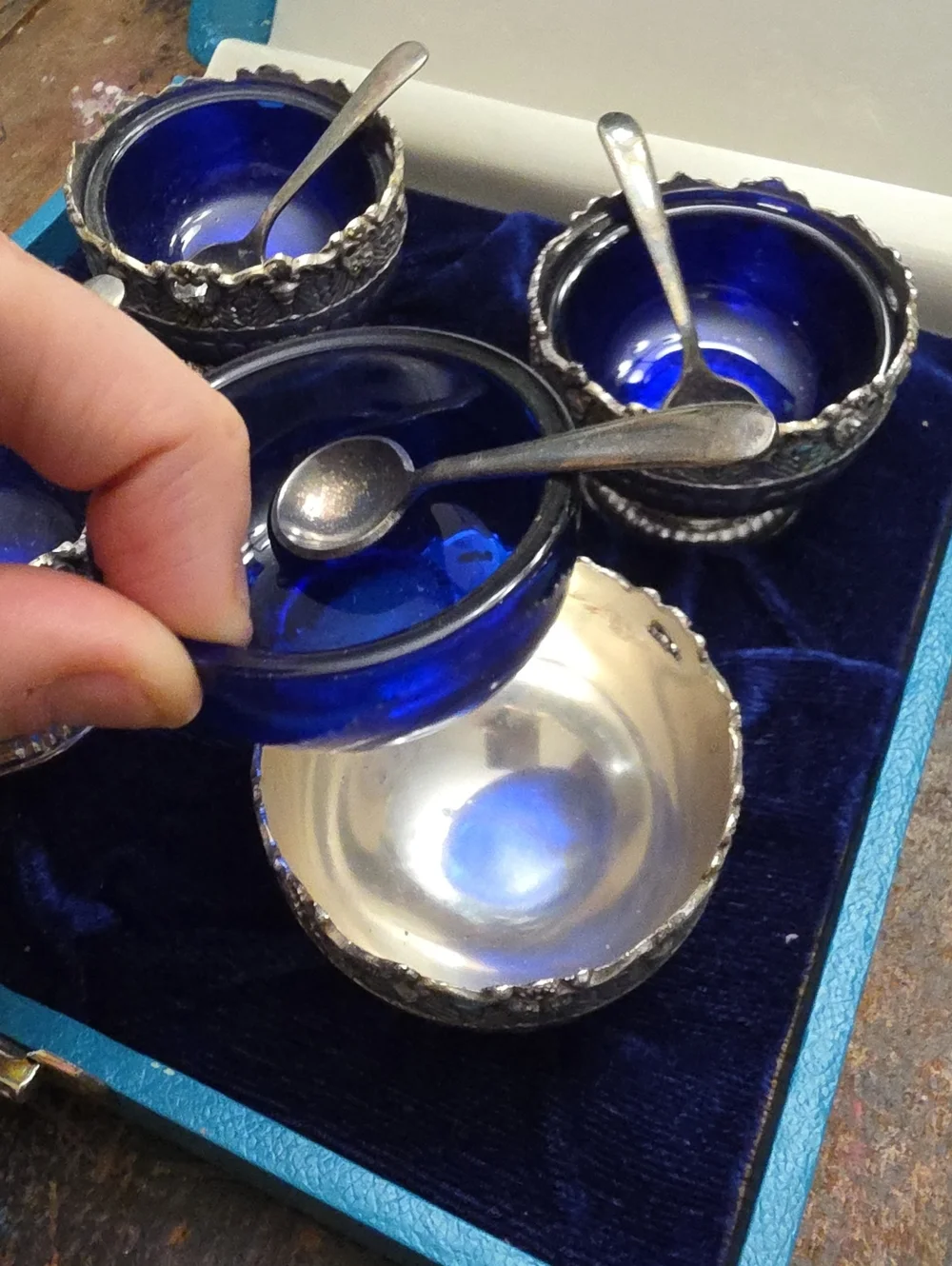 Vintage: Raimond Open Salt Cellars - Picture 4 of 8